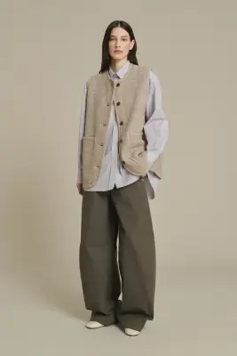 VESTE CHICAGO BEIGE/GRIS — photo 1