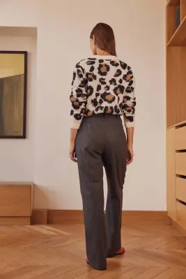Pantalon John gris chiné — photo 4