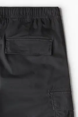 Pantalon cargo Slim Fit - Gris foncé — photo 4