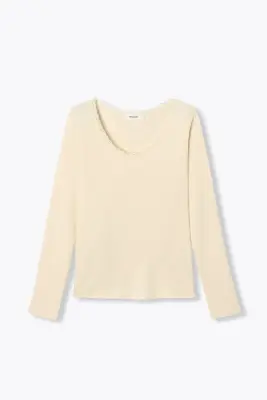 T-shirt détail dentelle Femme — photo 1