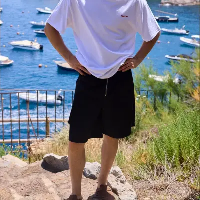 NWP Black Zipper Shorts — photo 3