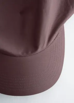 Casquette avec foulard en coton - Marron Clair — photo 1