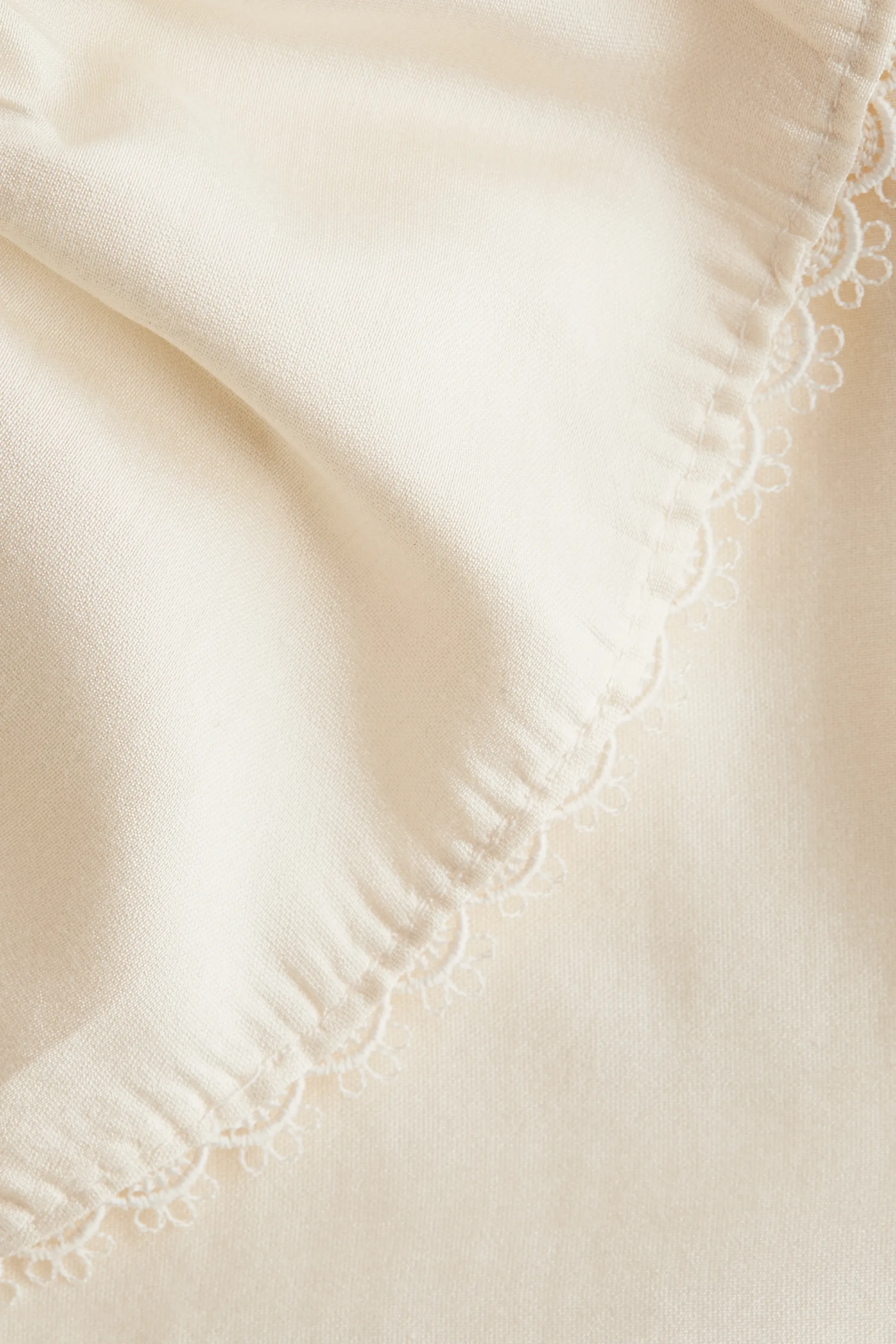 Blouse à nouer - Crème