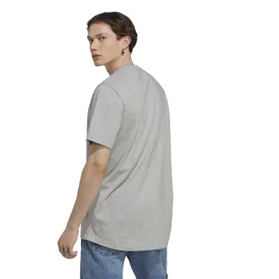 ADIDAS TEE SHIRT GRANDE LONGUEUR Gris — photo 3