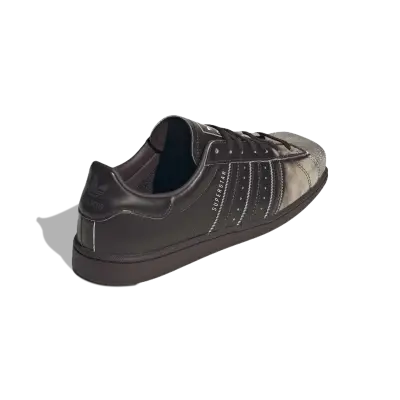 Adidas Mujer Superstar SQ Aurora Coffee Silver Metallic — photo 3