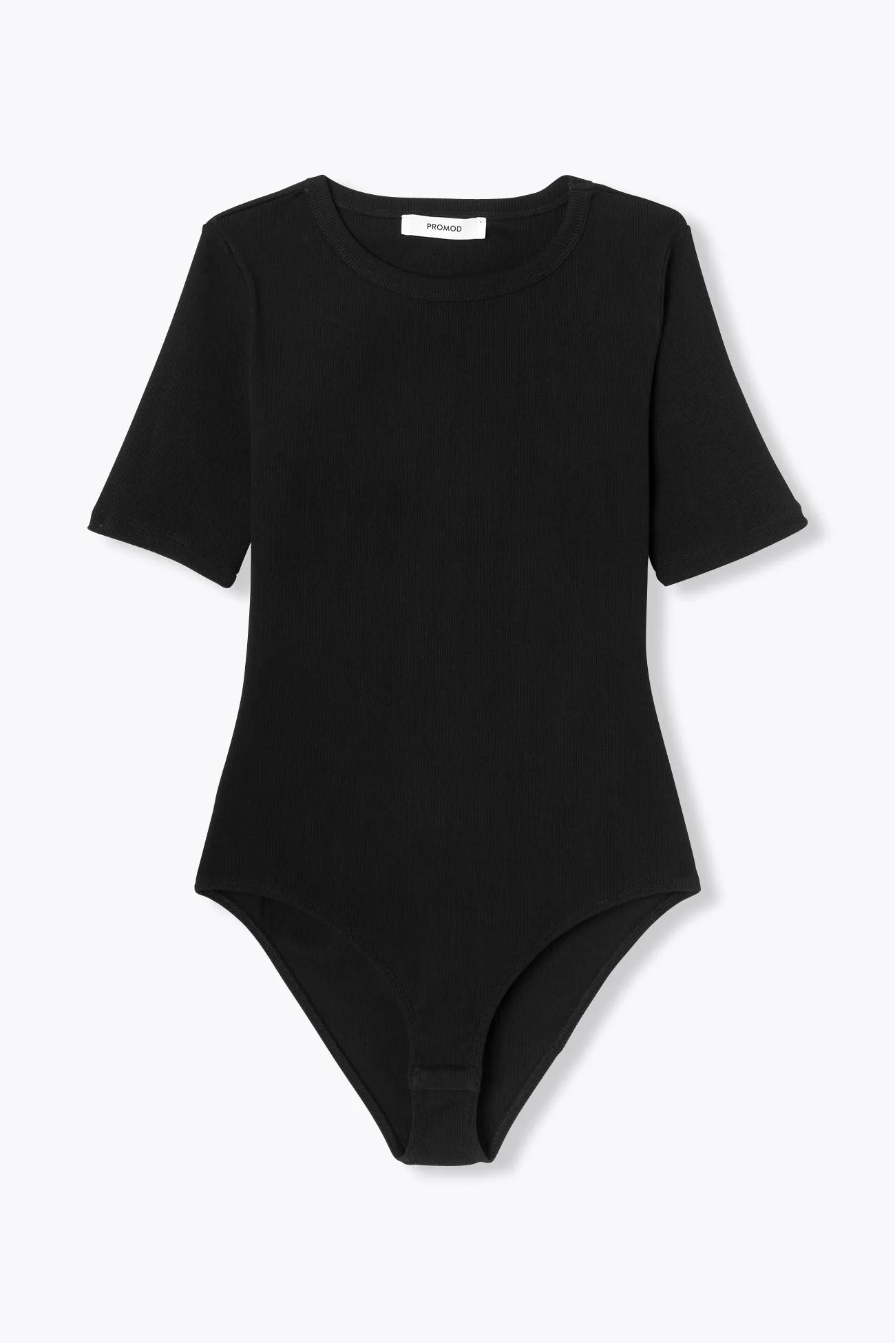 Body uni jersey côtelé Femme
