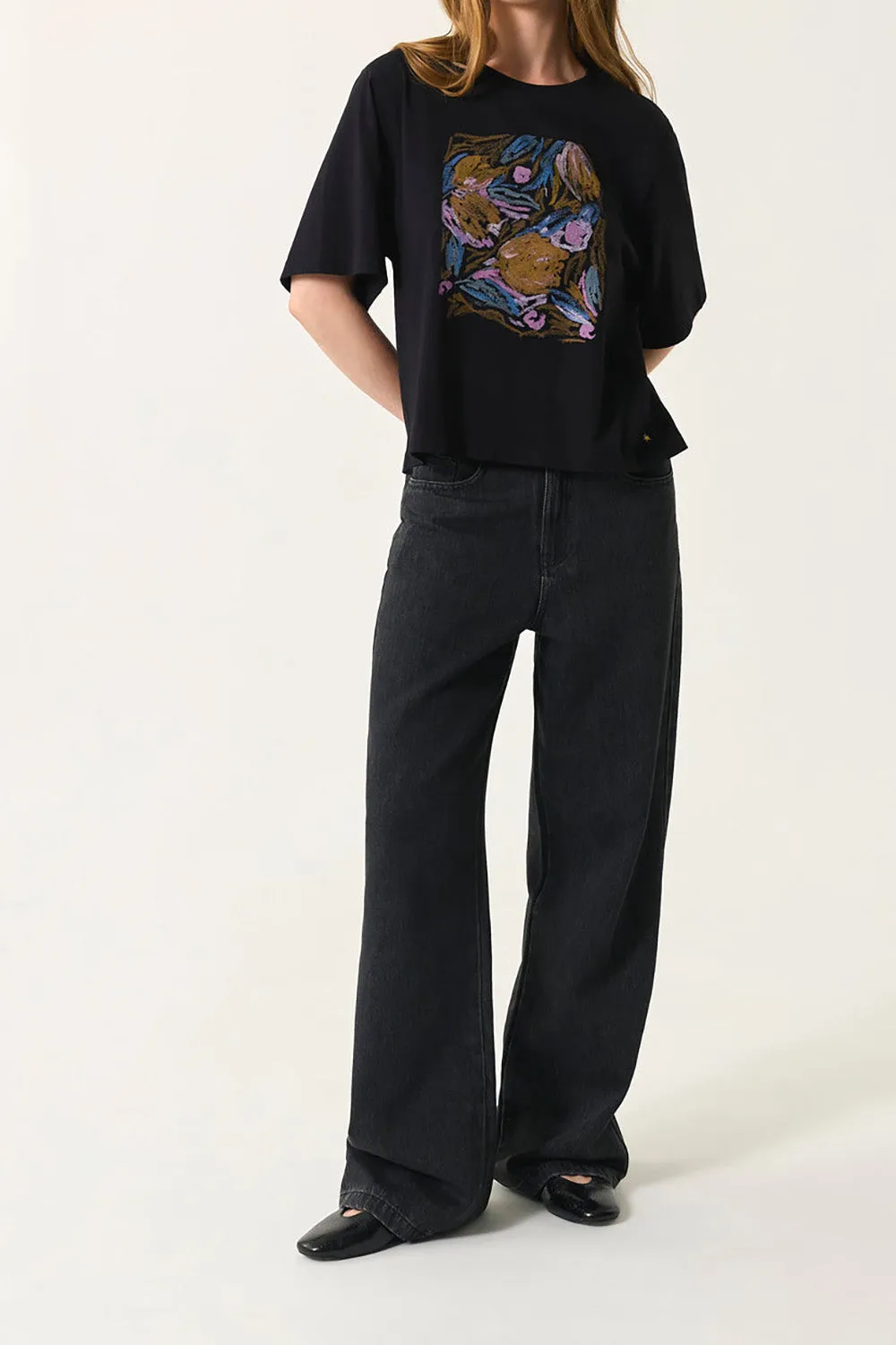 Tee-shirt Janis Noir