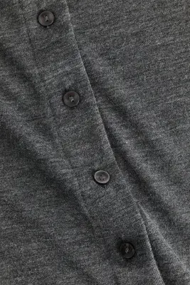 Gilet en jersey - Gris foncé chiné — photo 3