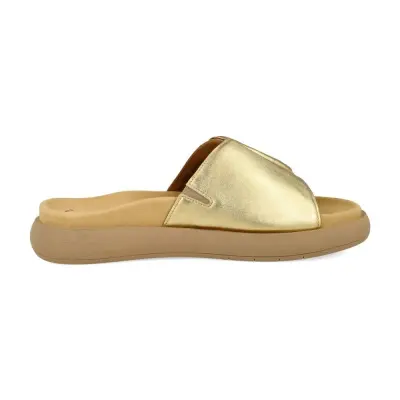Sandales Gabor 63.751.63 Dorées - Lacets Velcro Grande Pointure Femme — photo 3