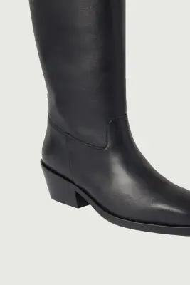 BOTTES BERGAM NOIR — photo 4
