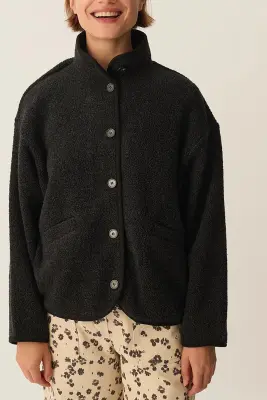 Veste maille Zlavina Anthracite — photo 5