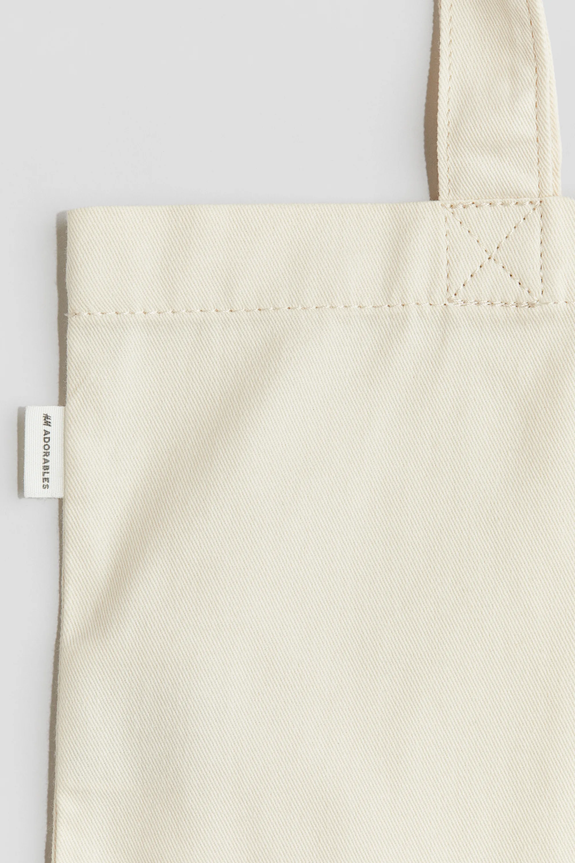 Tote bag en coton - Crème
