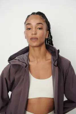 Veste de pluie Regular Fit StormMove™ - Mauve taupe — photo 1