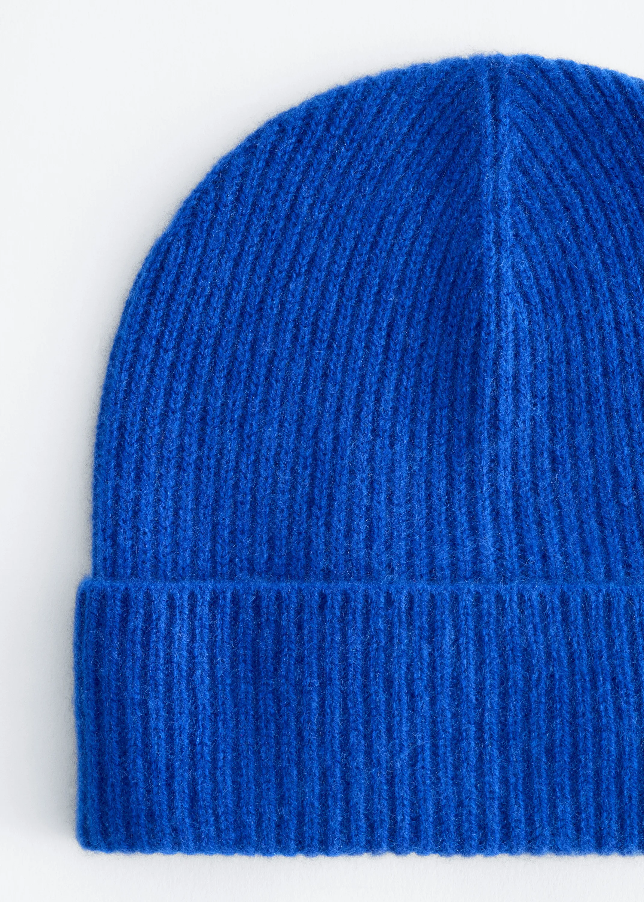 Bonnet en cachemire - Bleu