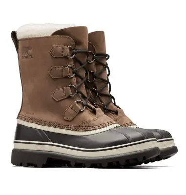 SOREL CARIBOU WP Marron foncé — photo 4