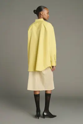 CHEMISE KITA JAUNE/BEIGE — photo 2