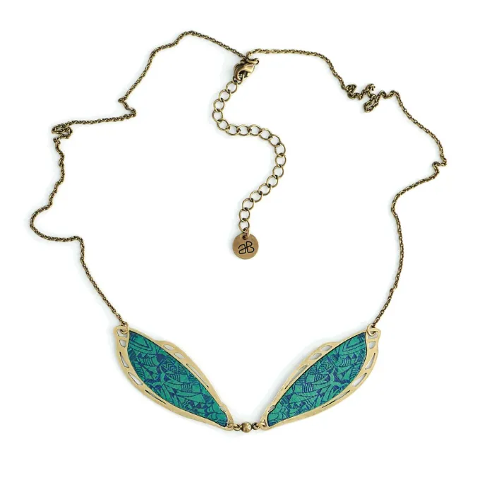 Collier Bois Chrysalide