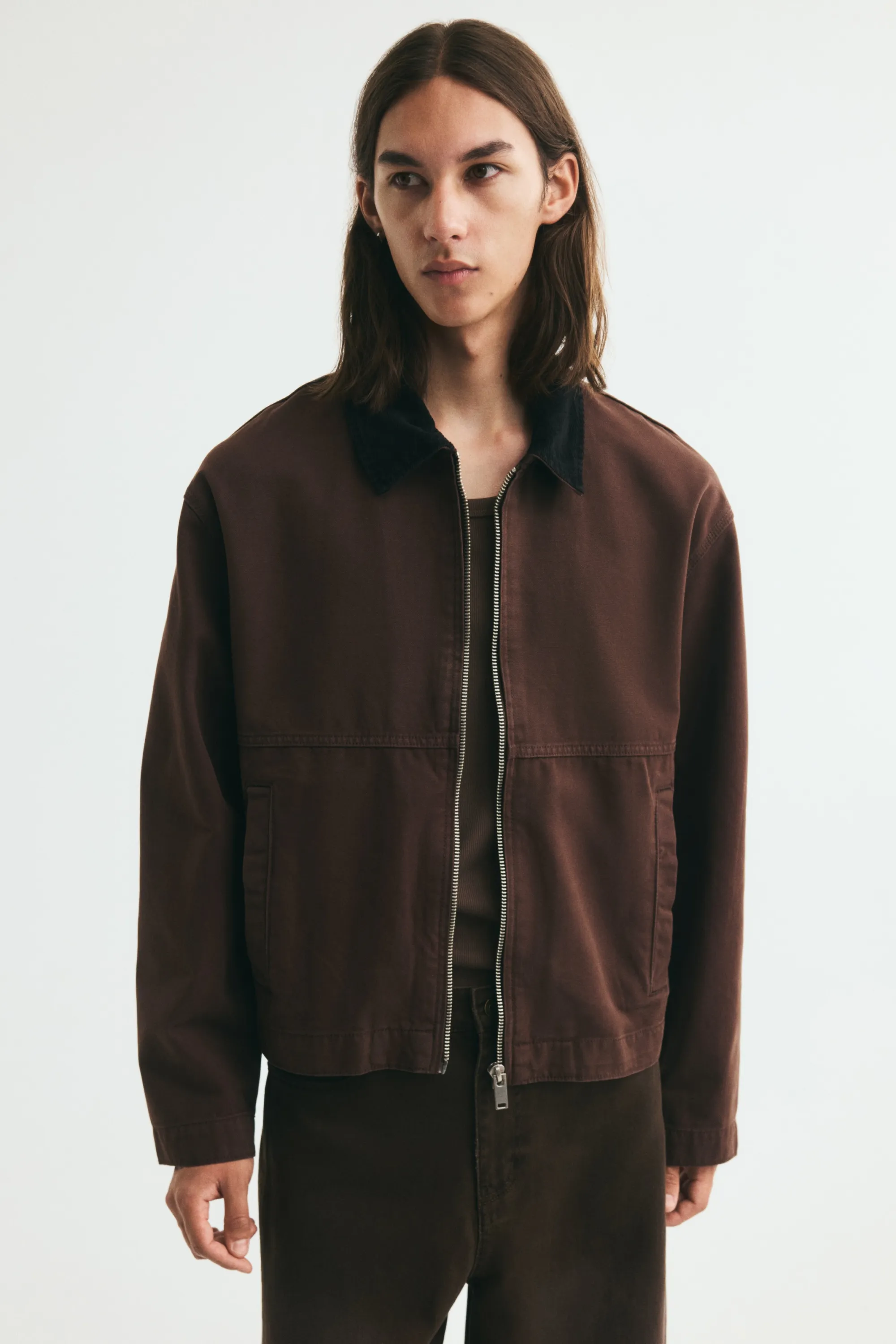 Workwear jacket - Marron foncé