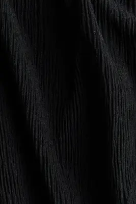 Top avec détail façon écharpe - Noir — photo 4