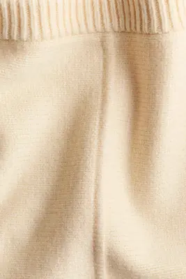 Pull à encolure bateau en viscose mélangée - Jaune clair — photo 4