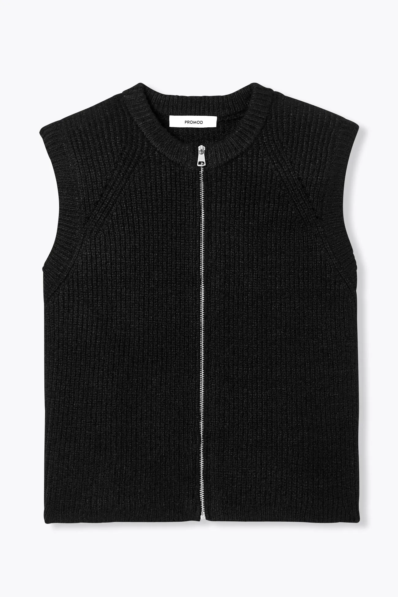 Gilet zippé sans manches