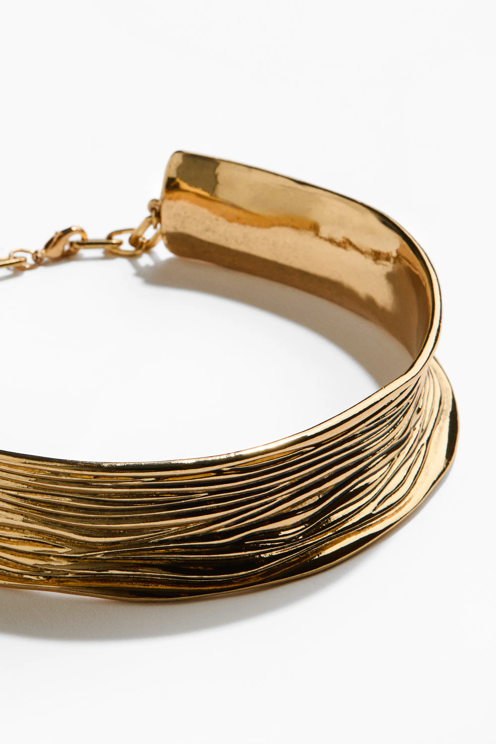 Collier rigide - Doré