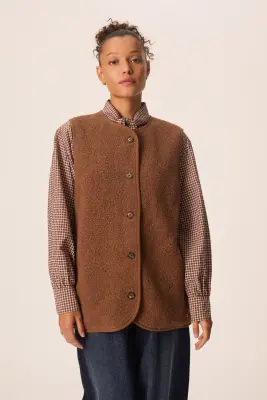 Veste maille Gwendi Bois — photo 4