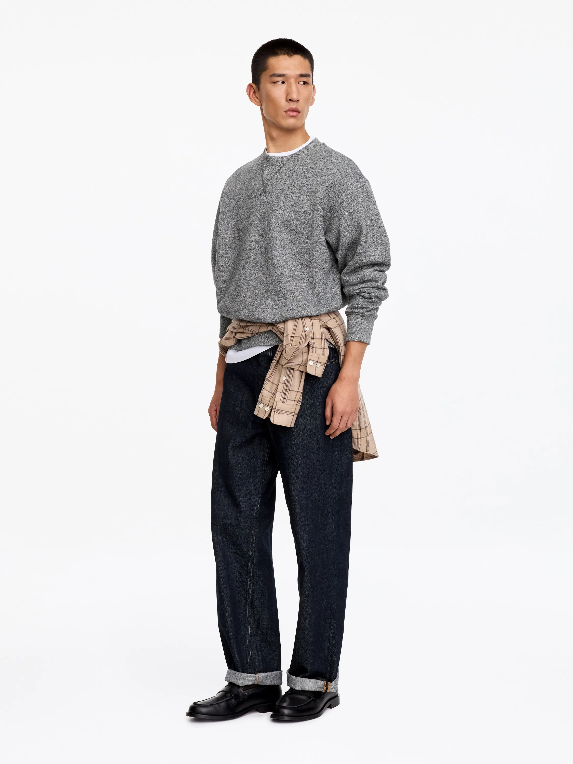 Sweat en coton - gris