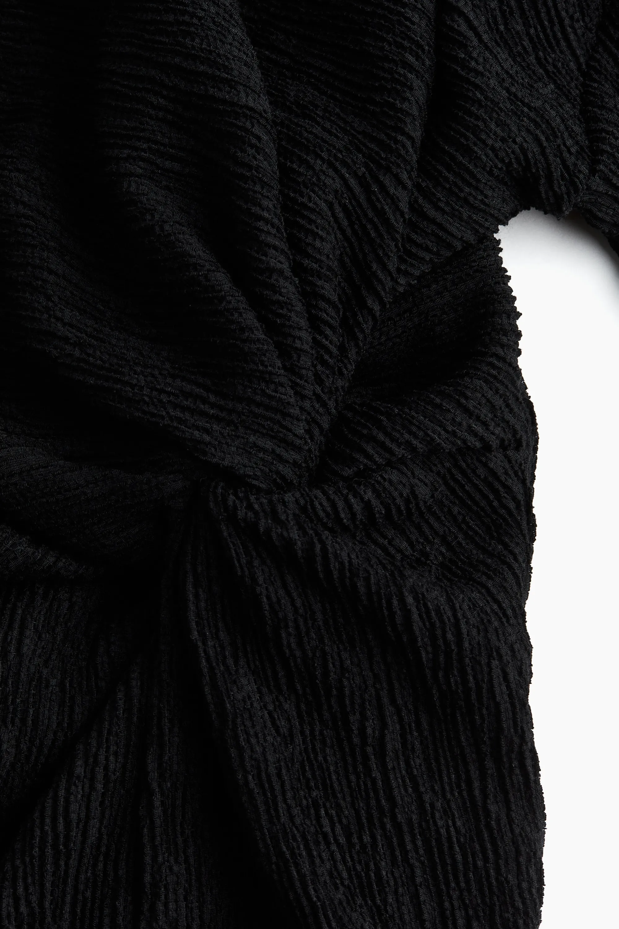 Robe maxi avec détail torsadé - Noir