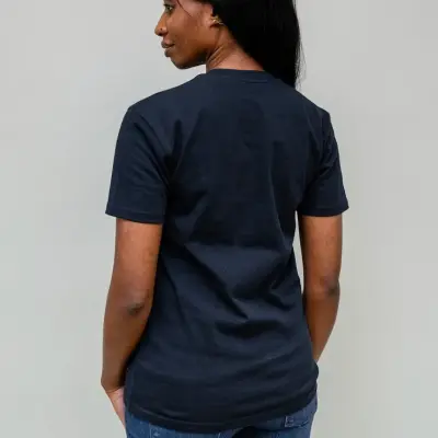 T-shirt unisexe Hugo bleu marine — photo 2