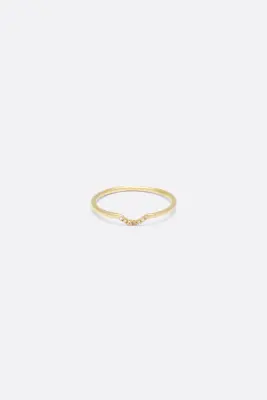 BAGUE MARINE - Or jaune 18 carats — photo 1