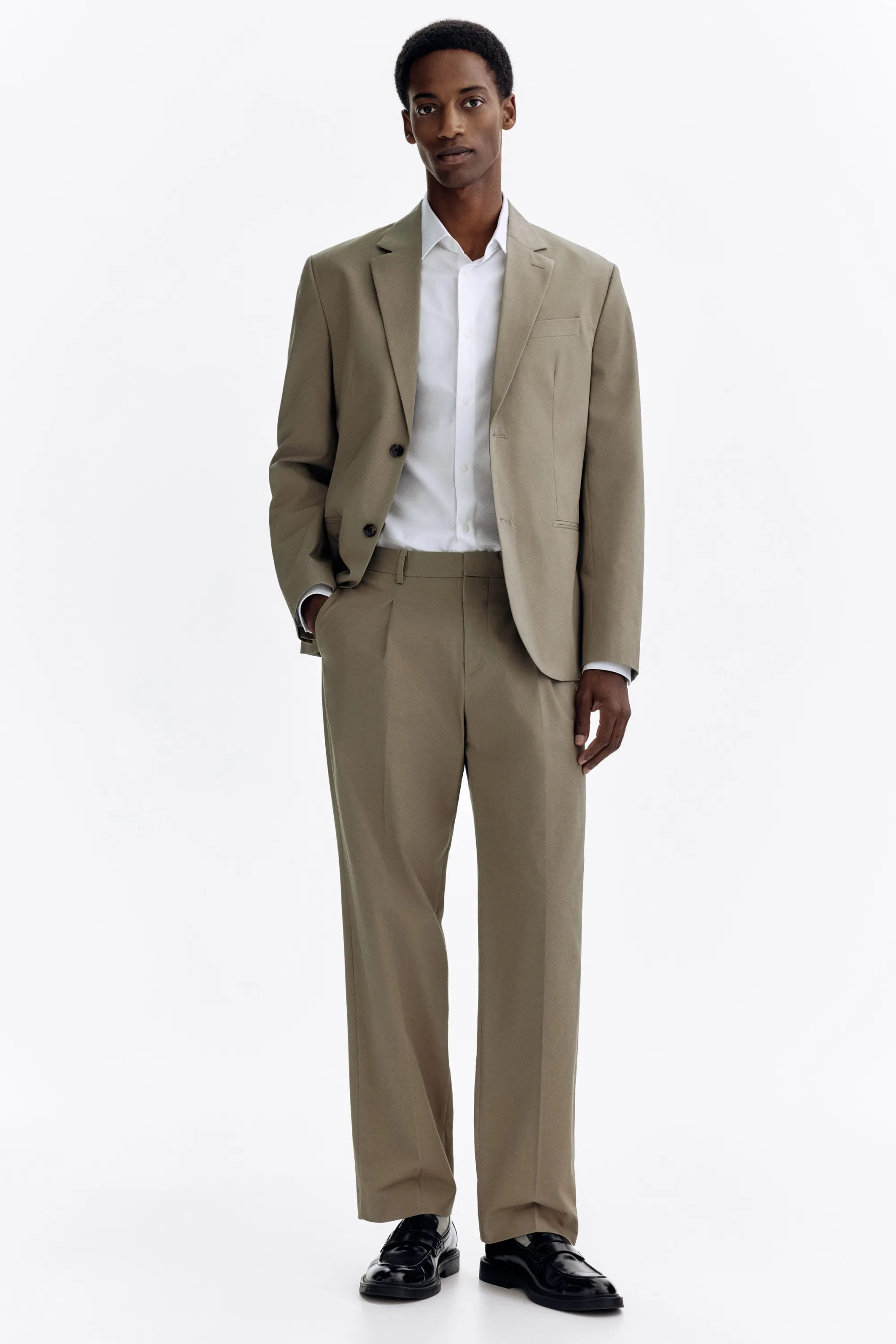 Chemise Slim Fit en coton - Blanc
