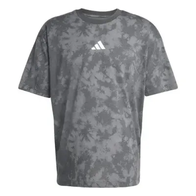 ADIDAS TEE SHIRT CAMO Noir Imprimé — photo 1