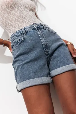 Short en jean Femme — photo 5