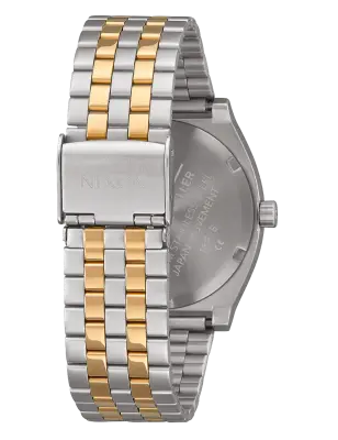 MONTRE NIXON TIME TELLER SILVER GOLD — photo 3