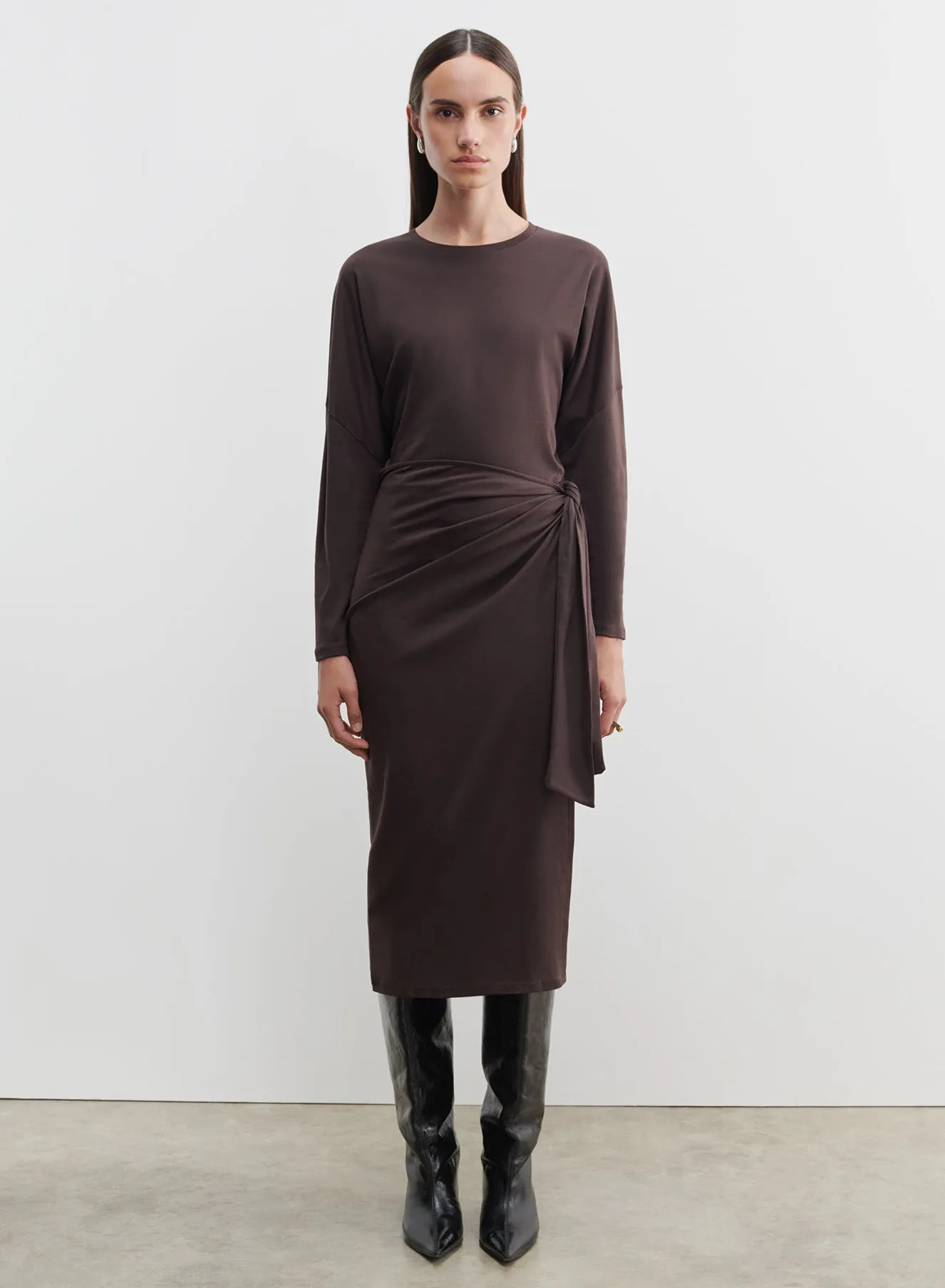 Robe en coton supima