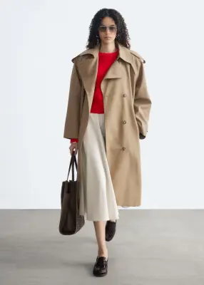 Trench-coat décontracté - Beige — photo 4