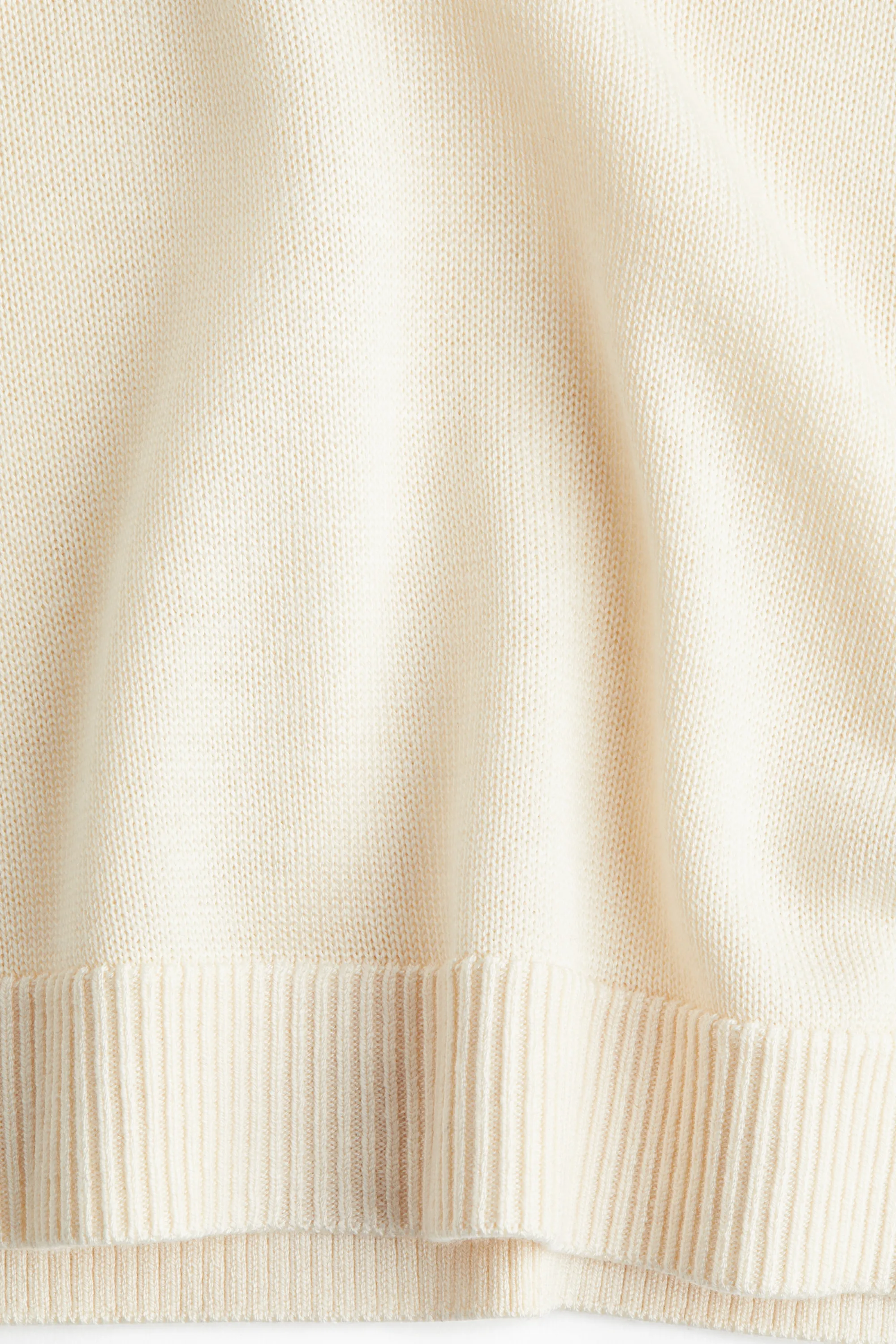 T-shirt en maille - Crème