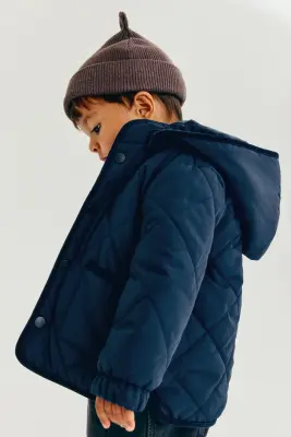 Veste matelassée - Bleu marine — photo 4