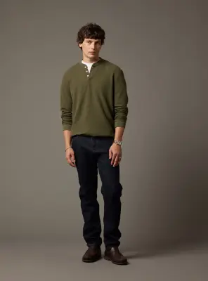 T-shirt Gabin Dark Khaki — photo 2