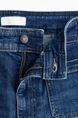 Flared High Jeans - Bleu denim foncé — photo 5