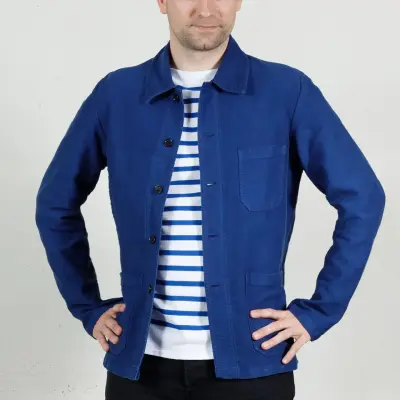 Veste Workwear en Moleskine en Coton Bio 4M/5 - Hydrone — photo 2