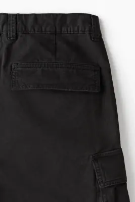 Short cargo Relaxed Fit - Noir — photo 5