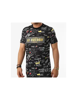 Teeshirt Plata o plomo Noir — photo 2