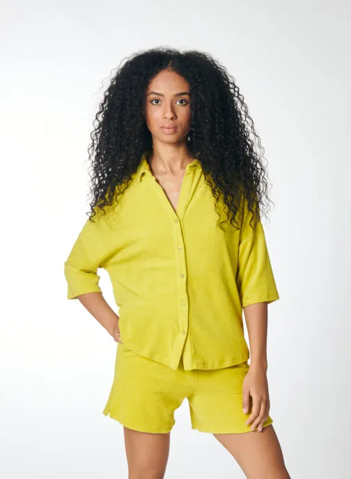 Chemise en coton et modal