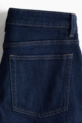 Straight Regular Waist Jeans - Bleu denim foncé — photo 5