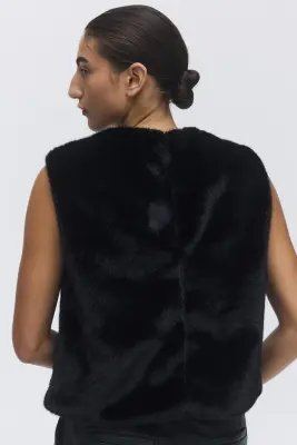 Top orné de strass - Noir — photo 2