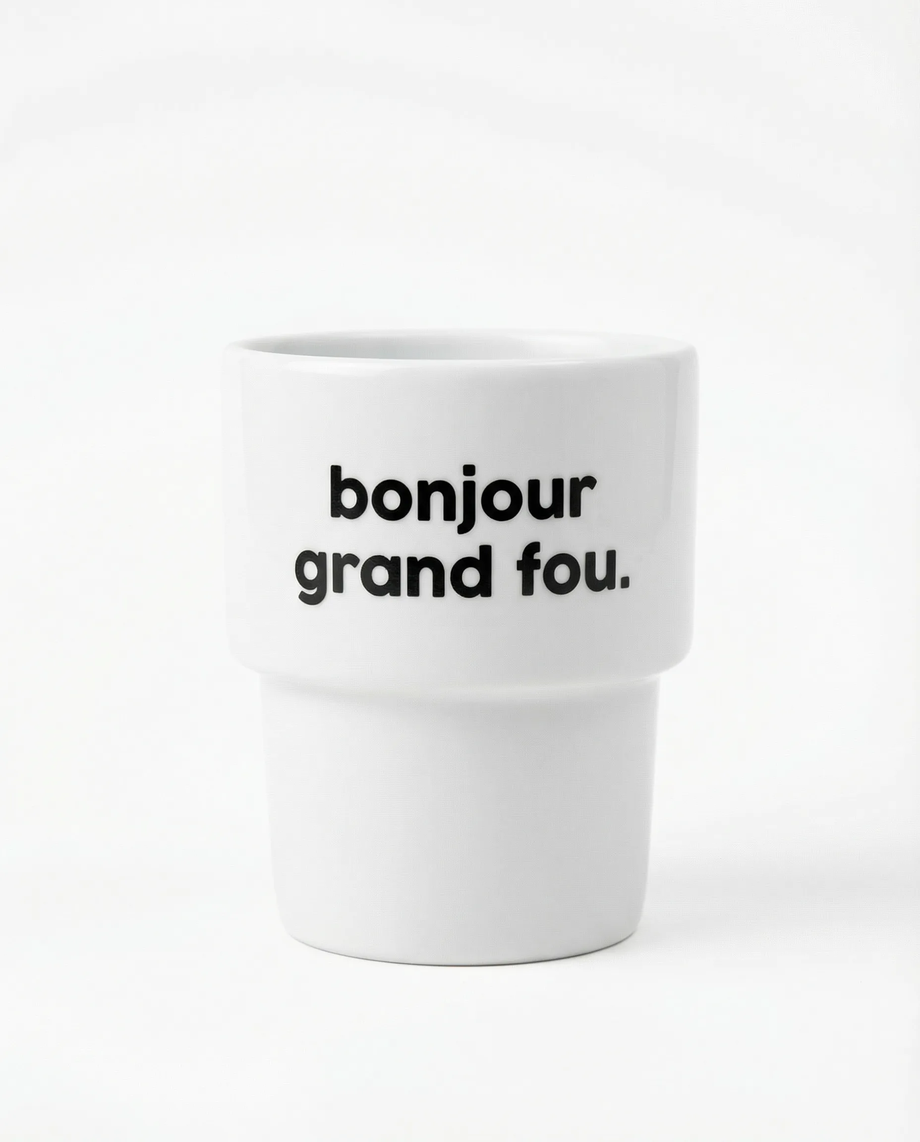 Gobelet Bonjour Grand Fou - Félicie Aussi
