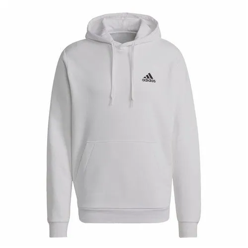 ADIDAS SWEAT CAPUCHE Blanc GRANDE LONGUEUR