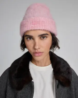 Bonnet Grégoire rose pâle — photo 3